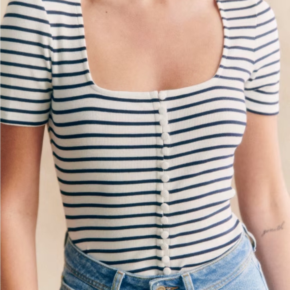 BNWOT Sezane Grant T-shirt